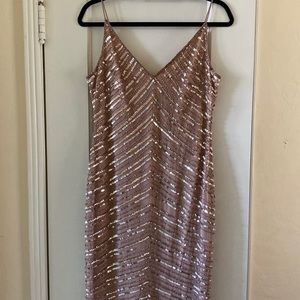 Adrianna Papell Sequin Dress
